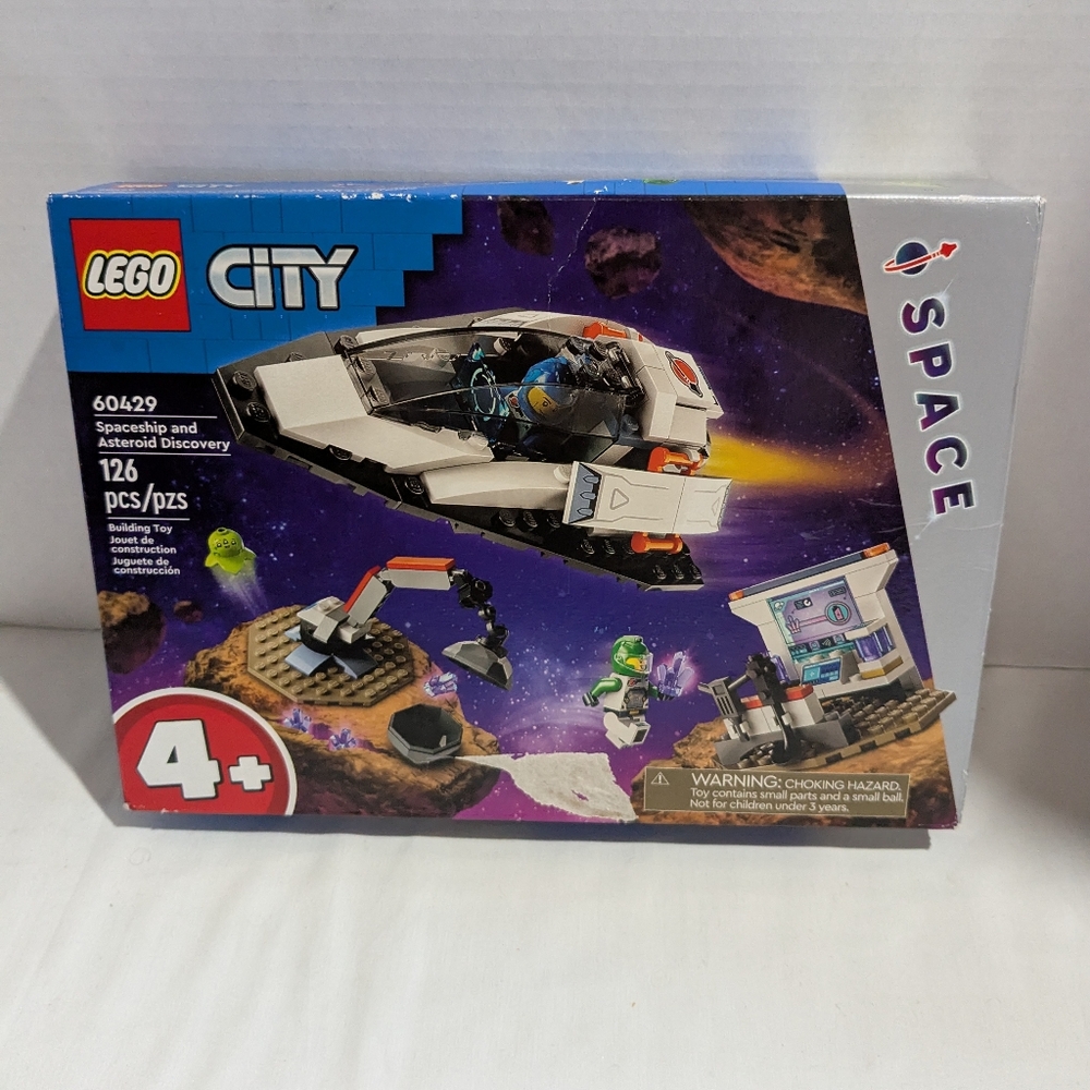 LEGO CITY: Spaceship and Asteroid Discovery Building Toy 60429
